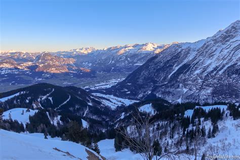 Rossfeld Panoramastrasse Berchtesgaden Winter sunset Travel Blog - Joy della Vita - Travelblog ...