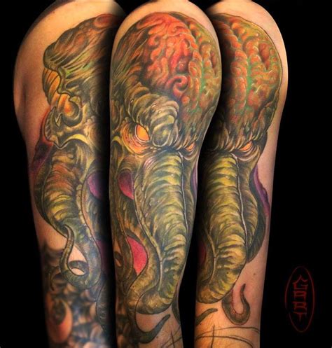 Cthulhu Tattoo by AbrahamGart on DeviantArt