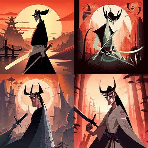 Samurai Jack Art Style