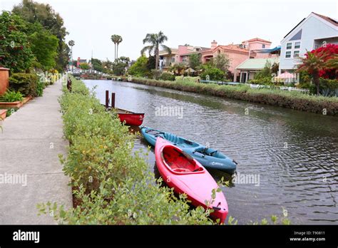 VENICE CANALS, the Historic District in the Venice Beach, California ...