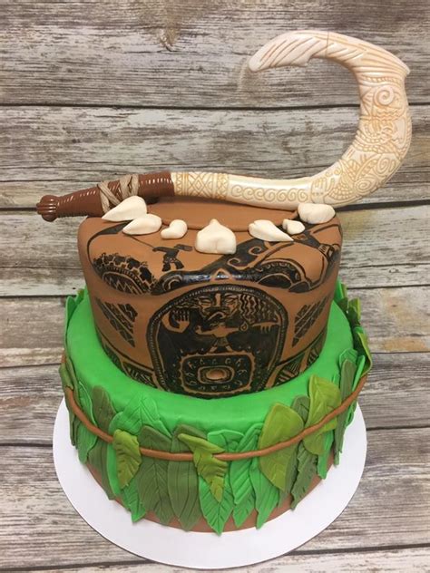 Moana (Maui) Themed cake by Alaskan Cake Walk | cake | Pinterest ...