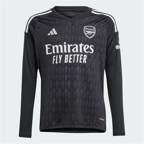 adidas Arsenal Tiro 23 Long Sleeve Goalkeeper Jersey - Black | Free ...