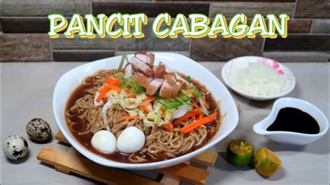 PANCIT CABAGAN - YouTube