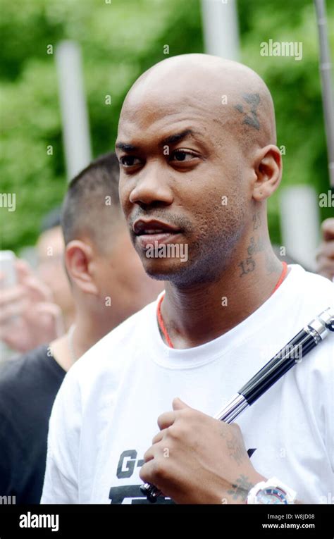 Stephon Marbury of Beijing Ducks attends the national final game event ...