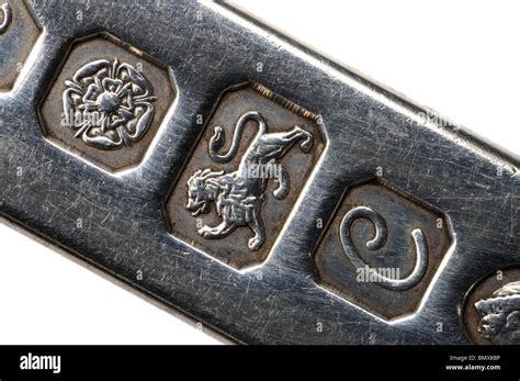 Hallmarked Sterling Silver Ingot. Rose (Sheffield); Lion (Sterling Silver = 925/1000 purity ...