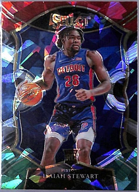 NBA 2021 Select Basketball Isaiah Stewart Rookie Single Sports Card 76 ...