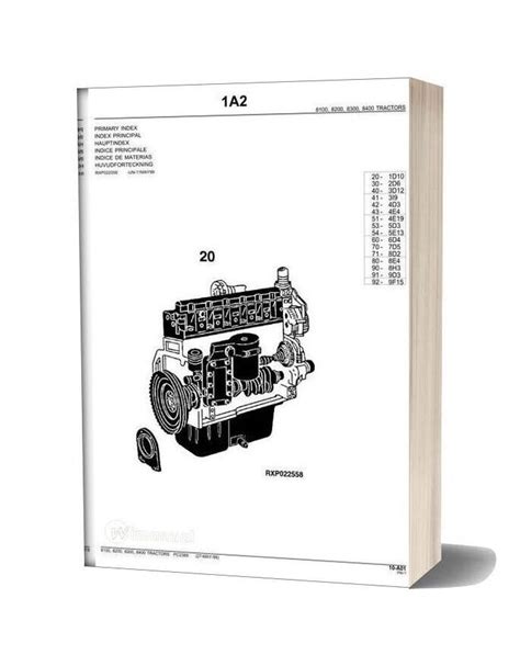 John Deere 8400 Parts Catalog