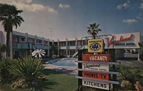 Vagabond Motor Hotel San Diego, CA Postcard