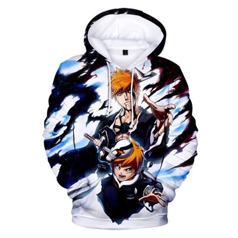 Bleach Anime Hoodies 3D Print | Anime Store [Free Shipping]