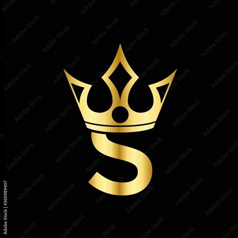 S Logo Design With Crown - tandem-lehokolo