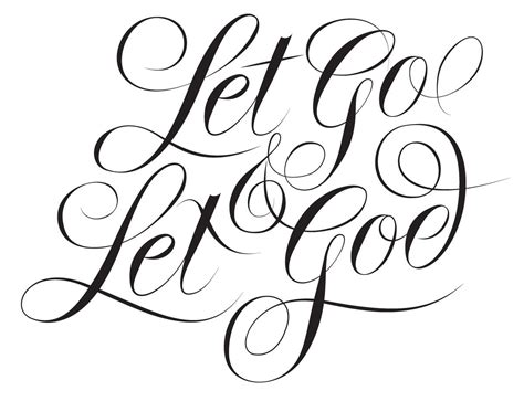 let go and let god tattoo fonts - tattooshopscolonialheights