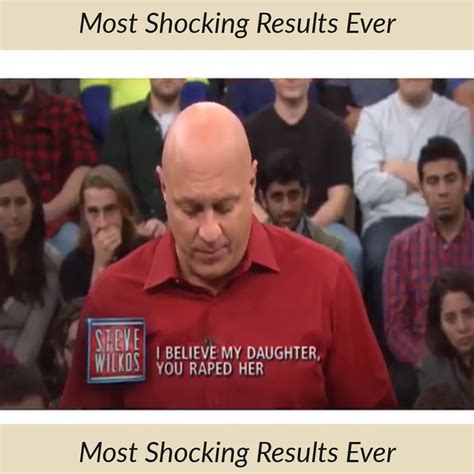 The Steve Wilkos Show - Most Shocking Results Ever. | The Steve Wilkos ...