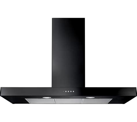 Buy RANGEMASTER Flat 90 Chimney Cooker Hood - Black | Free Delivery ...