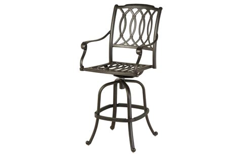 Hanamint – Mayfair – Aluminum – Swivel Bar Stool – Premium Patio