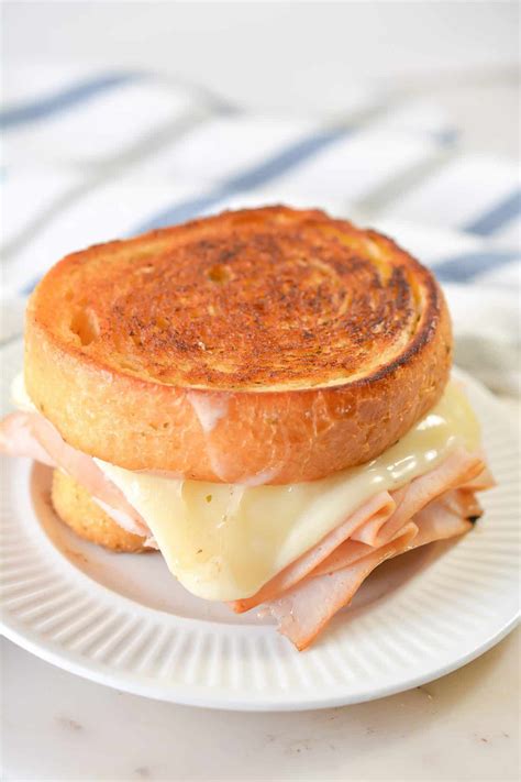 Grilled Turkey and Cheese Sandwich - Sweet Pea's Kitchen