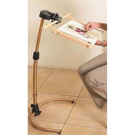 StitchSmart Adjustable Needlework Stand - Overstock - 4867232 | Swivel ...