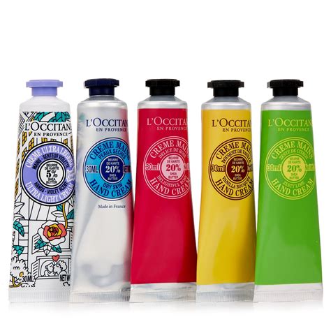 L'Occitane 5 Piece 30ml Shea Hand Cream Collection - QVC UK