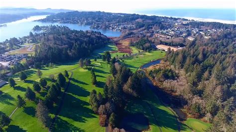 Chinook Winds Casino Resort Golf Course. Lincoln City Oregon - YouTube