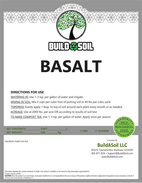 Premium Basalt Rock Dust - Enhance Soil Health | BuildASoil"