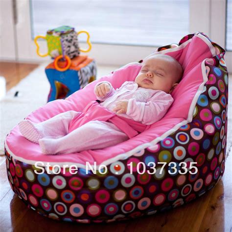 TWO upper covers baby bean bag chair, kids nursey beanbag toddlers ...