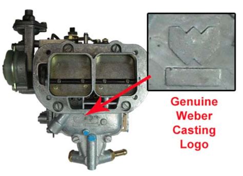 What is a Genuine WEBER Carburetor?