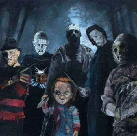 The crew Best Horror Movies, Horror Movie Characters, Horror Films, Horror Art, Horror Villains ...