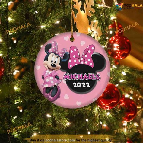 Personalized Mickey Mouse Christmas, Disney Christmas Tree Ornaments - Podhalastore