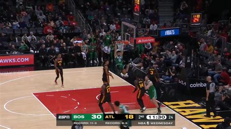 Jayson Tatum with a dunk vs the Atlanta Hawks - Yahoo Sports