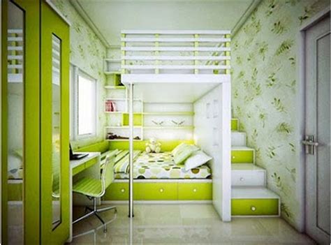 Green Bedroom Ideas in Small Home ~ Small Bedroom