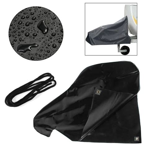 PVC Hitch Cover Trailer Tow Ball Coupling Lock Waterproof Sun Resistant Cover with Rope For ...