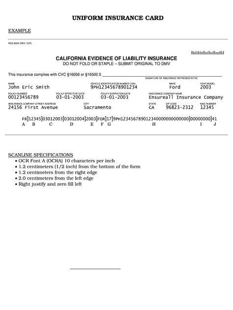 Proof Of Insurance - Fill Online, Printable, Fillable, Blank | pdfFiller