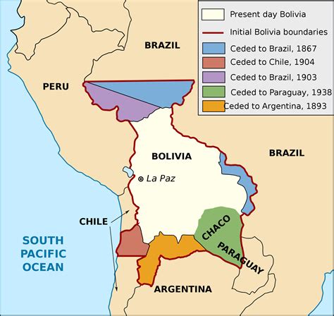 Map Of Peru And Bolivia Border