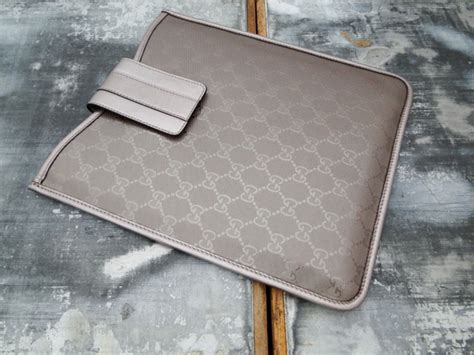 Gucci Lot of 3 GG Leather Ipad Tablet Cases