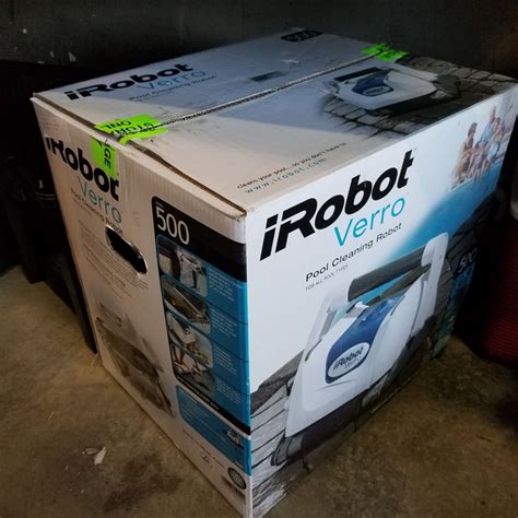 IROBOT VERRO POOL CLEANING ROBOT MODEL 500 IN BOX NO TRANSFORMER - Big ...