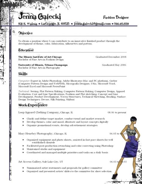 Fashion Designing Resumes – emmamcintyrephotography.com