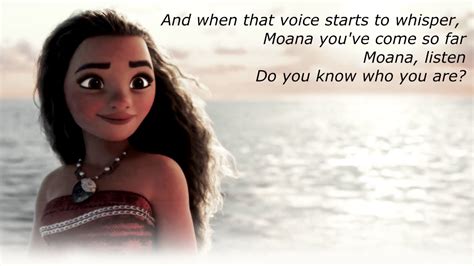 I am Moana ( Lyric Video ) - Song of the Ancestors - YouTube