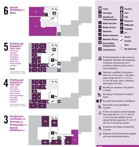 Moma Museum Floor Plan - floorplans.click