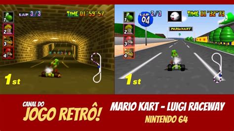 Mario Kart 64 - Luigi Raceway - Nintendo 64 - YouTube