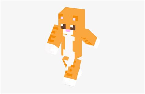 Download Orange Cat Skin - Skin De Minecraft Gato | Transparent PNG Download | SeekPNG