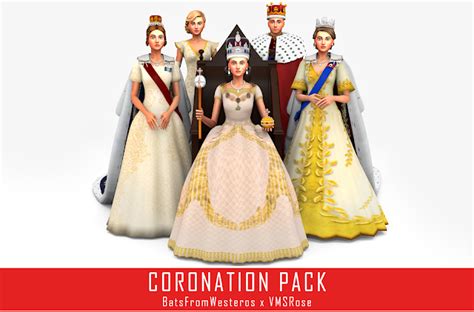 Coronation Pack Collab in 2022 | Sims 4 children, Sims 4, Sims 4 characters