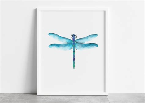 Dragonfly Wall Art Dragonfly Decor Dragonfly Wall Art Set of - Etsy