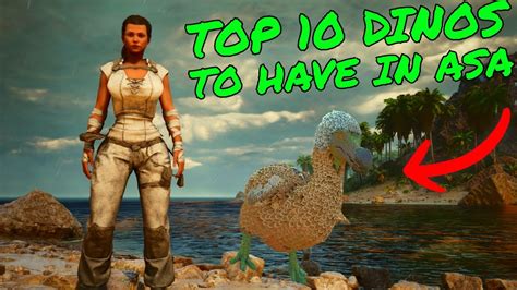 TOP 10 Essential TAMES to Have In Ark Survival Ascended!!! TOP 10 DINOS in ASA!!! - YouTube