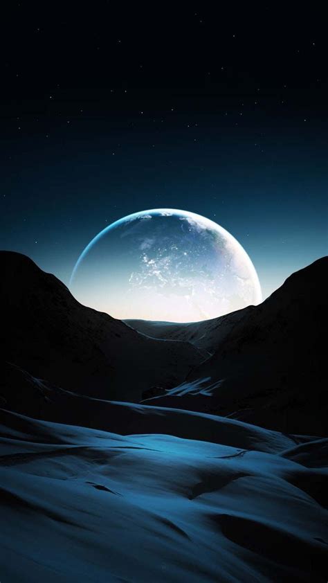 Dark Moon iPhone Wallpaper 4k Download in 2023 | Scenery wallpaper, Wallpaper earth, Iphone ...