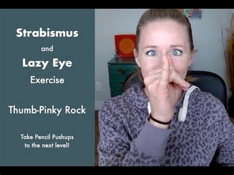 Strabismus and Lazy Eye Exercise: Take Pencil Push-Ups to the Next ...