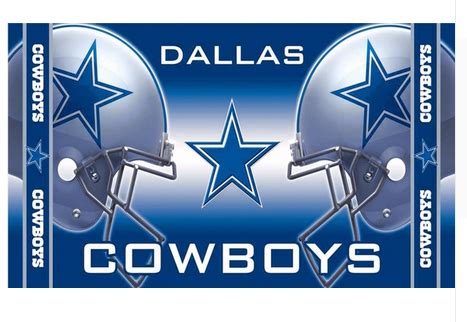 Dallas Cowboys Flag-3x5FT NFL Banner-100% polyester-Helmet-Champions-s - flagsshop