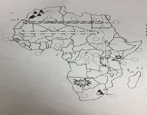 Africa Map Game