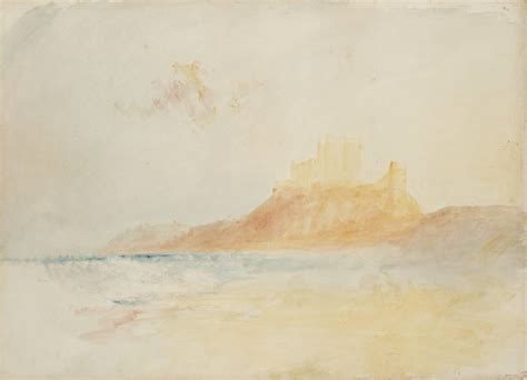 Joseph Mallord William Turner, 'Bamburgh Castle, Northumberland' c.1837 (J.M.W. Turner ...