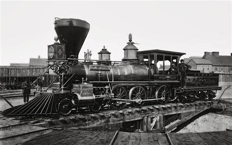 Steam Locomotive Edward M. Stanton 1864 Photograph by Daniel Hagerman