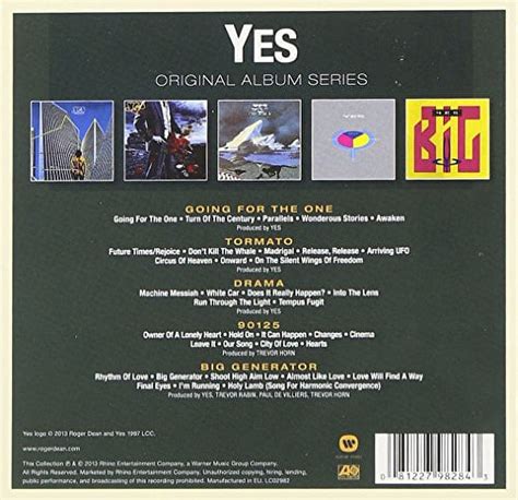 Yes - Original Album Series - Music & Performance - CD - Walmart.com