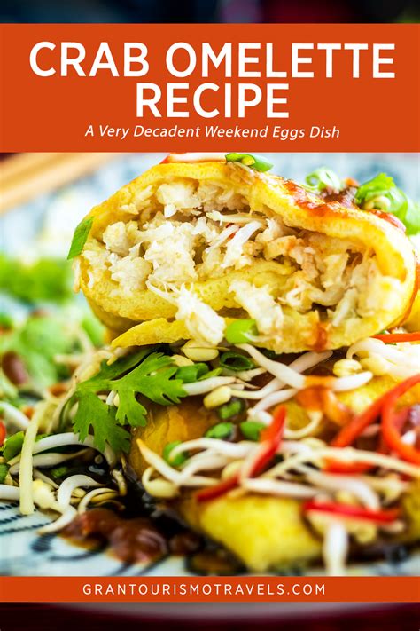 Crab Omelette Recipe – a Very Decadent Weekend Eggs Dish